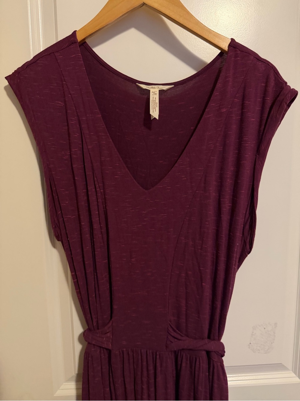 Matilda Jane Plum V-Neck Maxi Dress